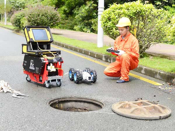 东兰管道机器人检测